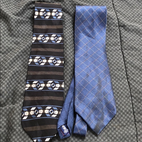 Ties. Nautical (blue) and Zylos (black) - Picture 1 of 1